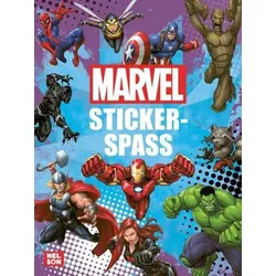 CARLSEN 512678 Marvel Stickerspaß