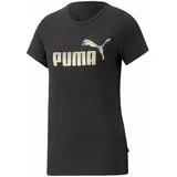 Puma Damen Kurzarm-T-Shirt Puma Essentials+ Nova Shine Schwarz - L