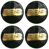 SANSHAOS Radnabenabdeckung Aufkleber Logo Radnabenkappen Zentralabdeckung Abzeichen für BBS 56MM 60MM 65MM 70MM 80MM, Nabendeckel Staubdicht Wasserdicht, 4 Stück,C-70MM