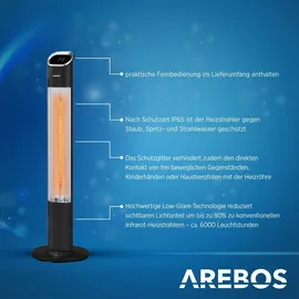 Arebos Terrassenheizstrahler Premium 2000W