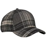 Lerros Karierte Basecap grau PCK
