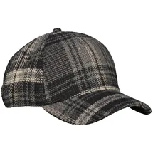 Lerros Karierte Basecap grau PCK