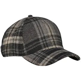 Lerros Karierte Basecap grau PCK