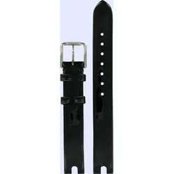 Tissot - Leder Flamingo Lederband Schwarz T600030711 - genarbt,rind,schwarz