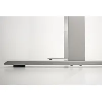 Kerkmann Move 2 elektrisch Fuß silber 100x60x63-127cm eiche