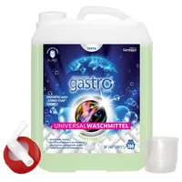 Schilling's gastro Global Waschmittel Flüssig 3L - Hochwirksames Universalwaschmittel für strahlend saubere Wäsche, sanft zu Farben und Fasern, ideal für Maschinen- und Handwäsche (Holunderblüte)