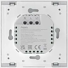 Aqara Smart Wall Switch H1 (With Neutral, Single Rocker) grau (HomeKit)