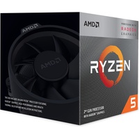 AMD Ryzen 5 3400G (AM4, 3.70 GHz, 4 -Core), Prozessor