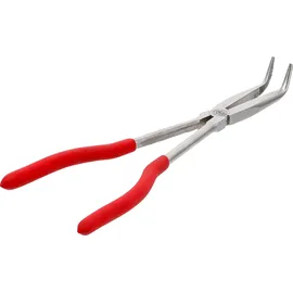 BGS Diy 412 Telefonzange extra lang 90° gebogen 280 mm