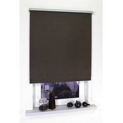 LIEDECO Seitenzug-Rollo »Thermo«, braun, Polyester
