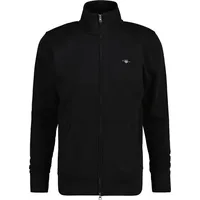 GANT Herren Sweatjacke - Schwarz 3XL