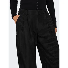 Only Anzughose ONLREINA HW PLEAT STR PINS PANT TLR NOOS schwarz 36