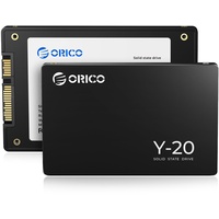 ORICO 2TB SSD SATA III 6Gb/s 2.5" Interne Solid State Drive, Read Speed up to 550MB/sec, Compatible with Laptop and PC Desktops(Black)-Y20