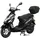 Alpha Motors CityLeader 50 ccm 3,0 PS 45 km/h schwarz inkl. Topcase