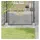 vidaXL Pfostenträger Quadratisch 71 x 71 mm Silber/Verzinkter Stahl