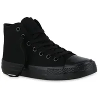 VAN HILL Sneaker High in Schwarz