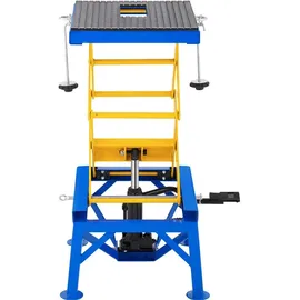 MSW Hebebühne Stahl 35-87 cm blau