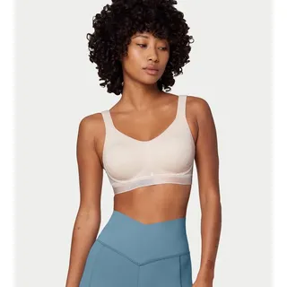 triaction by Triumph Sport-BH Triaction Cardio Flow P EX atmungsaktiv und extremer Halt braun 70