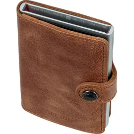 Secrid Miniwallet vintage cognac/silver