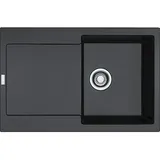 Franke Maris MRG 611 Onyx + Druckknopfventil