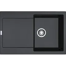 Franke Maris MRG 611 Onyx + Druckknopfventil