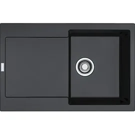 Franke Maris MRG 611 Onyx + Druckknopfventil