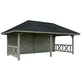 Palmako Bianca 5,88 x 3,19 m Grau