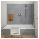 Dusche-24 Badewanne Badewanne mit Tür von 160x70 bis 180x80 cm LIVORNO weiß 80 cm x 180 cm