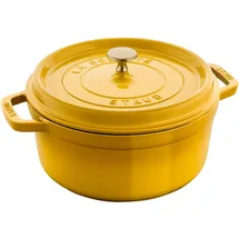 Staub Cocotte 24 cm rund citron 