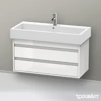 Duravit Ketho Waschtischunterschrank, 2 Auszüge, KT663802222,
