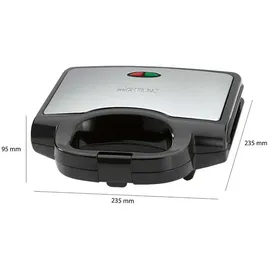 Clatronic ST 3778 schwarz-inox 2 fach Sandwichtoaster
