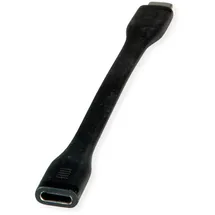 Roline USB-C auf USB-C 12 m Schwarz