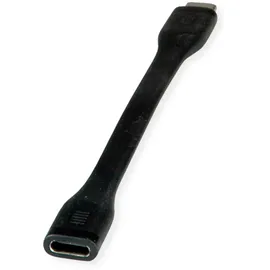 Roline USB-C auf USB-C 12 m Schwarz