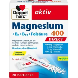 Doppelherz Magnesium + B Vitamine Direct 20 ST