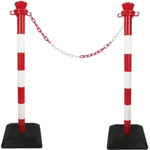 VISO Kettenabsperrsystem 2 m Rot/Weiß