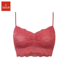 SNOCKS Spitzen-BH | Mauve | XL