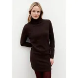 More & More A-Linien-Kleid Strickkleid Braun 46