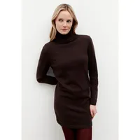 More & More A-Linien-Kleid Strickkleid Braun 46