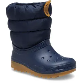 Crocs Classic Neo Puff Boot Blau 19