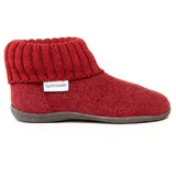Gottstein Alpine Boot RU Hüttenschuh Hausschuh mit optimaler Passform, Wasserfeste Sohle, Weiches Strickbündchen - 33