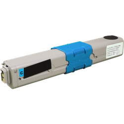 Recycling Toner ersetzt Oki 44469706  cyan