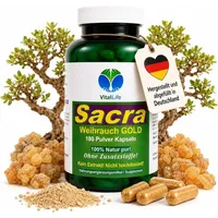 VitalLife Weihrauch Boswellia Sacra GOLD 180 Kapseln