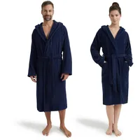Möve Bademantel Superwuschel deep sea XL