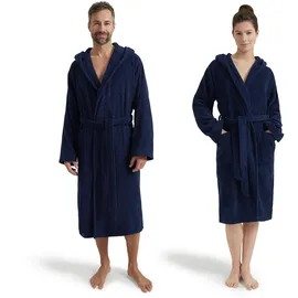 Möve Bademantel Superwuschel deep sea XL