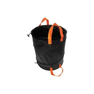 Solid PopUp-Gartensack, 56 Liter - schwarz/orange