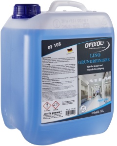 Ofixol LINO Grundreiniger , Grundreiniger für Linoleum, Konzentrat, 5 l - Kanister