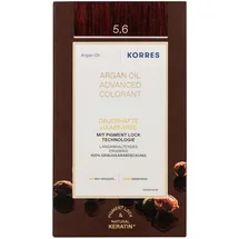 Korres Arganöl Haarcoloration 5.6 red light brownt 145 ml