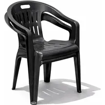 Mojawo PIONA Stapelstuhl 56 x 55 x 78 cm Anthrazit