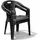 Mojawo PIONA Stapelstuhl 56 x 55 x 78 cm Anthrazit