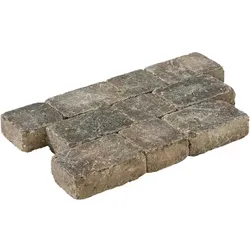 Mr. GARDENER Pflasterstein »Antik«, (BxHxL): 14 x 7 x 14 cm, Beton - braun